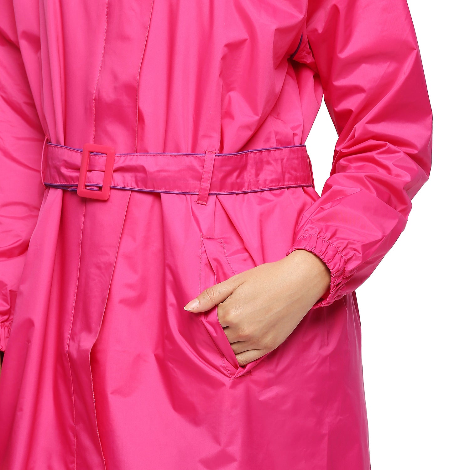VICTORIA - Highlands Full-Length Waterproof Raincoat with Matching Buckle, Hood & Storage Pouch