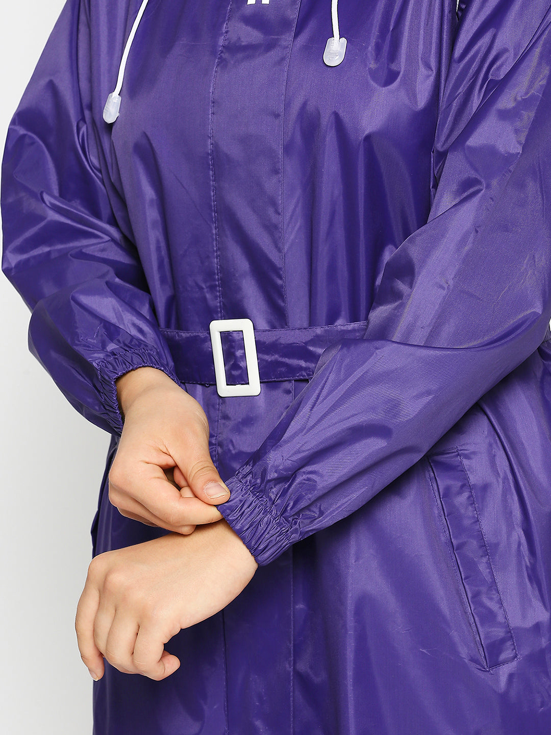 JASMINE - Highlands Waterproof Seam-Sealed Overcoat with Adjustable Belt & Hood