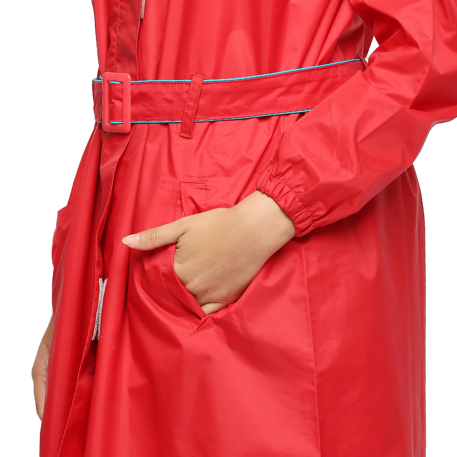 VICTORIA - Highlands Full-Length Waterproof Raincoat with Matching Buckle, Hood & Storage Pouch