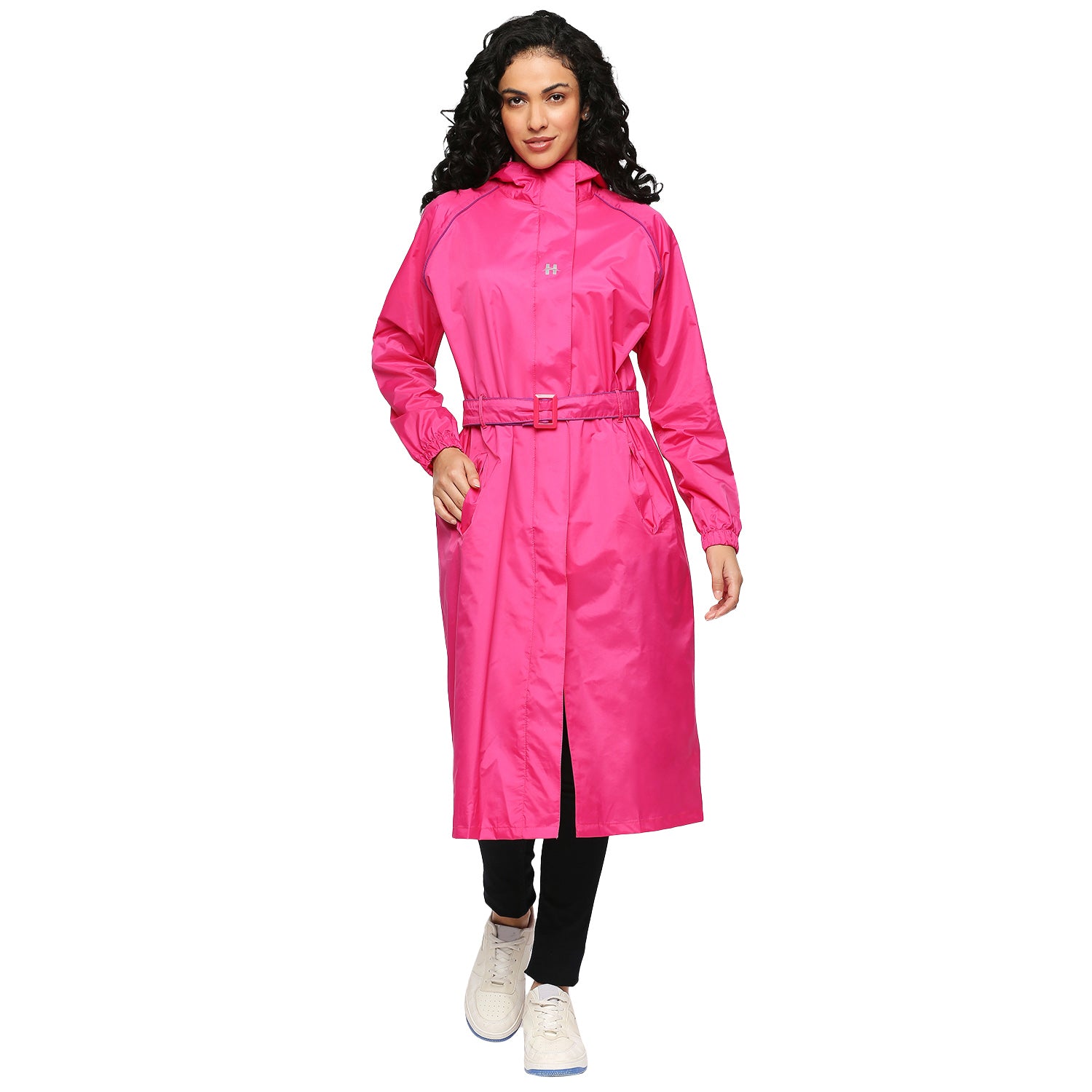 VICTORIA - Highlands Full-Length Waterproof Raincoat with Matching Buckle, Hood & Storage Pouch