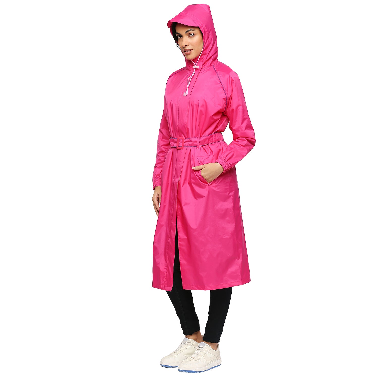 VICTORIA - Highlands Full-Length Waterproof Raincoat with Matching Buckle, Hood & Storage Pouch