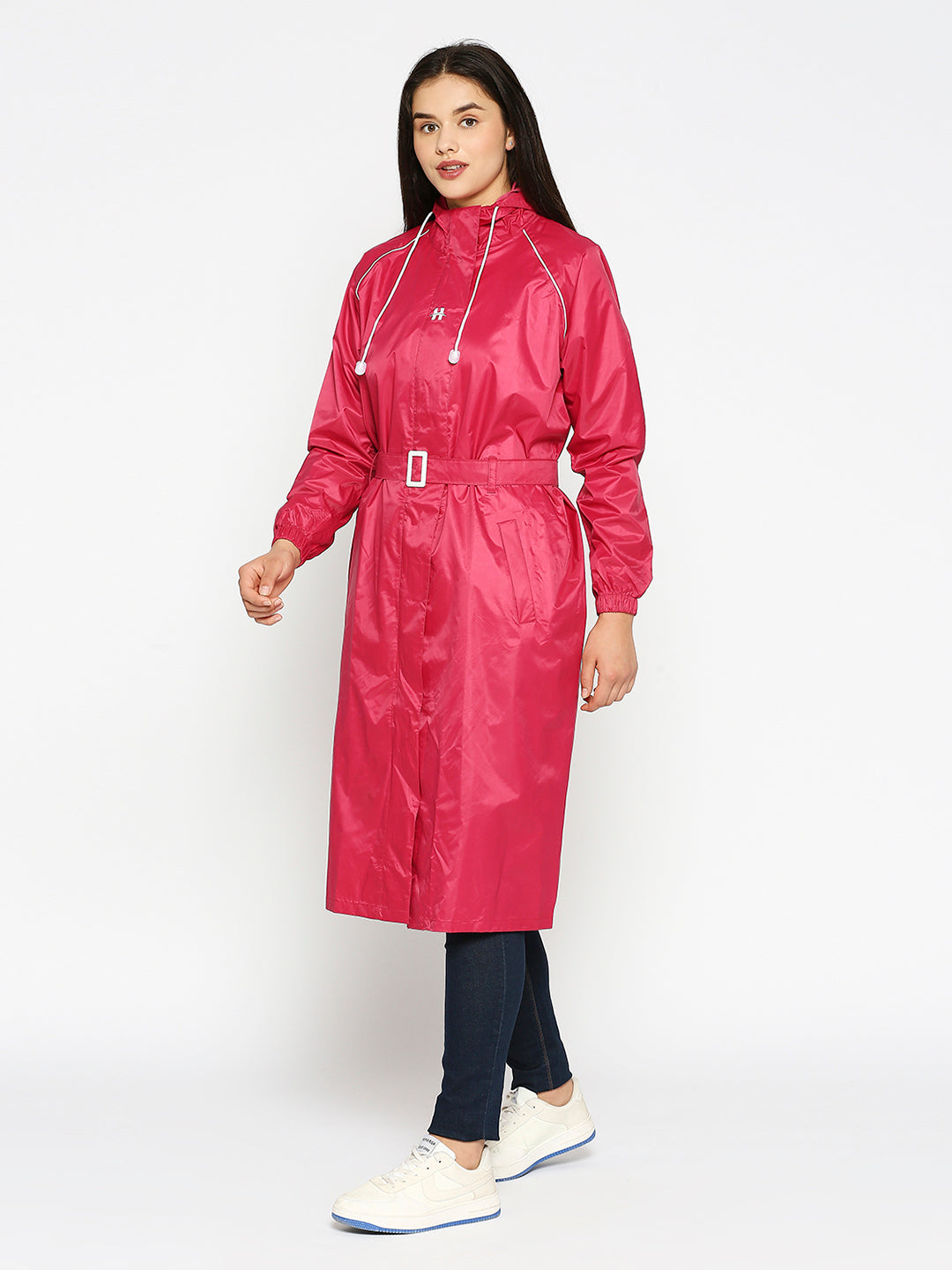 JASMINE - Highlands Waterproof Seam-Sealed Overcoat with Adjustable Belt & Hood