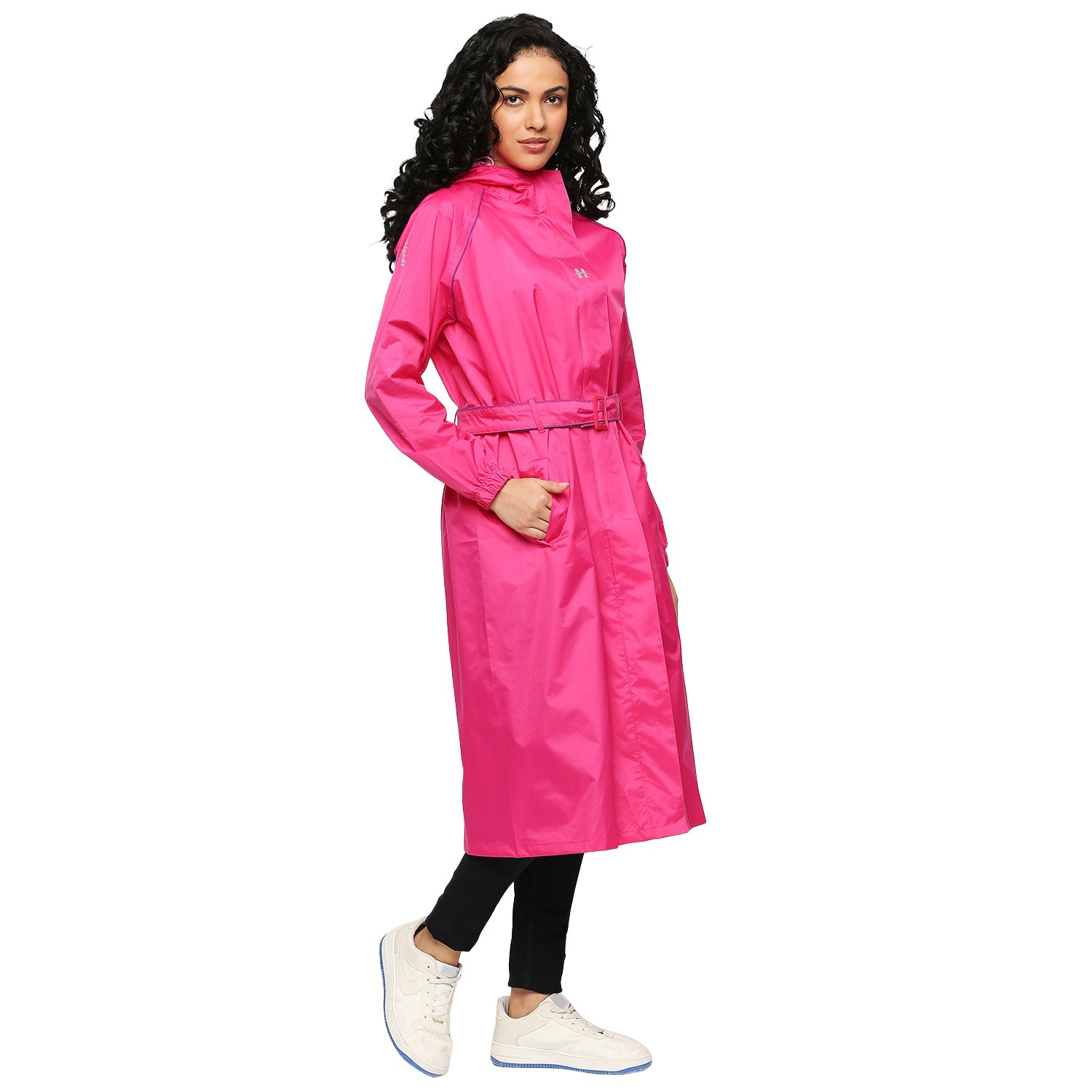 VICTORIA - Highlands Full-Length Waterproof Raincoat with Matching Buckle, Hood & Storage Pouch