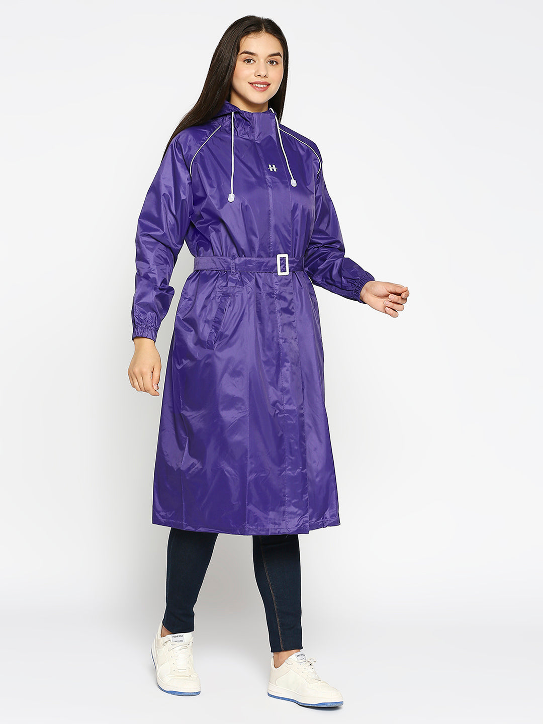 JASMINE - Highlands Waterproof Seam-Sealed Overcoat with Adjustable Belt & Hood
