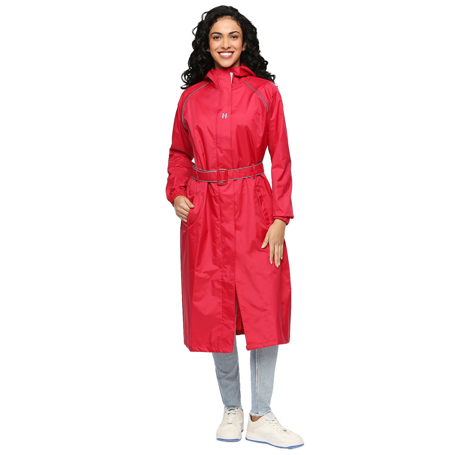 VICTORIA - Highlands Full-Length Waterproof Raincoat with Matching Buckle, Hood & Storage Pouch
