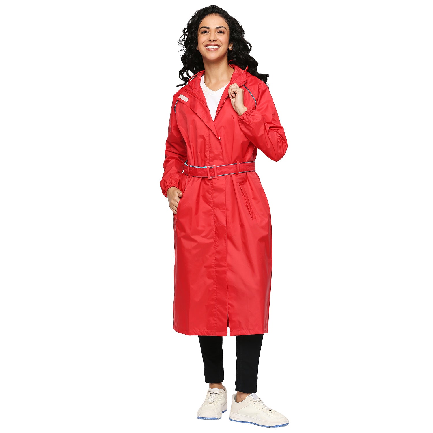 VICTORIA - Highlands Full-Length Waterproof Raincoat with Matching Buckle, Hood & Storage Pouch