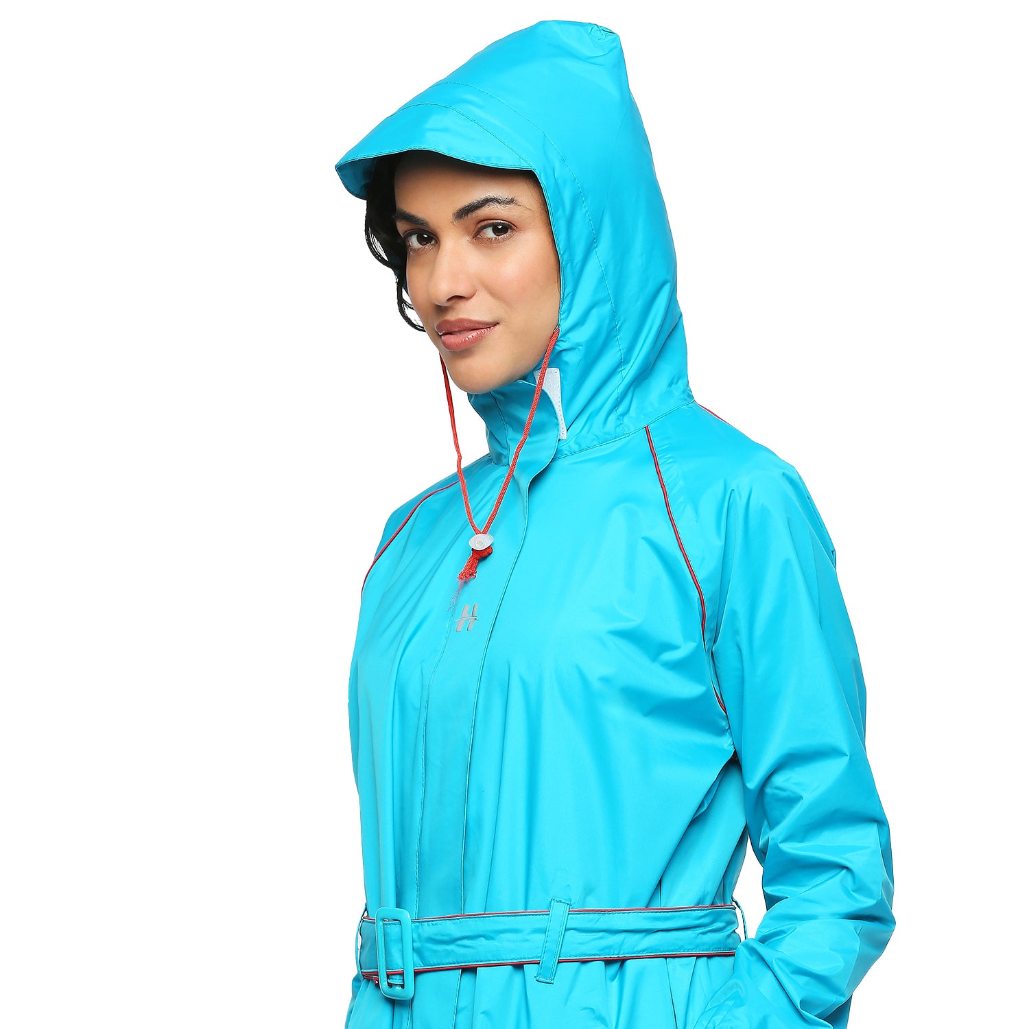 VICTORIA - Highlands Full-Length Waterproof Raincoat with Matching Buckle, Hood & Storage Pouch