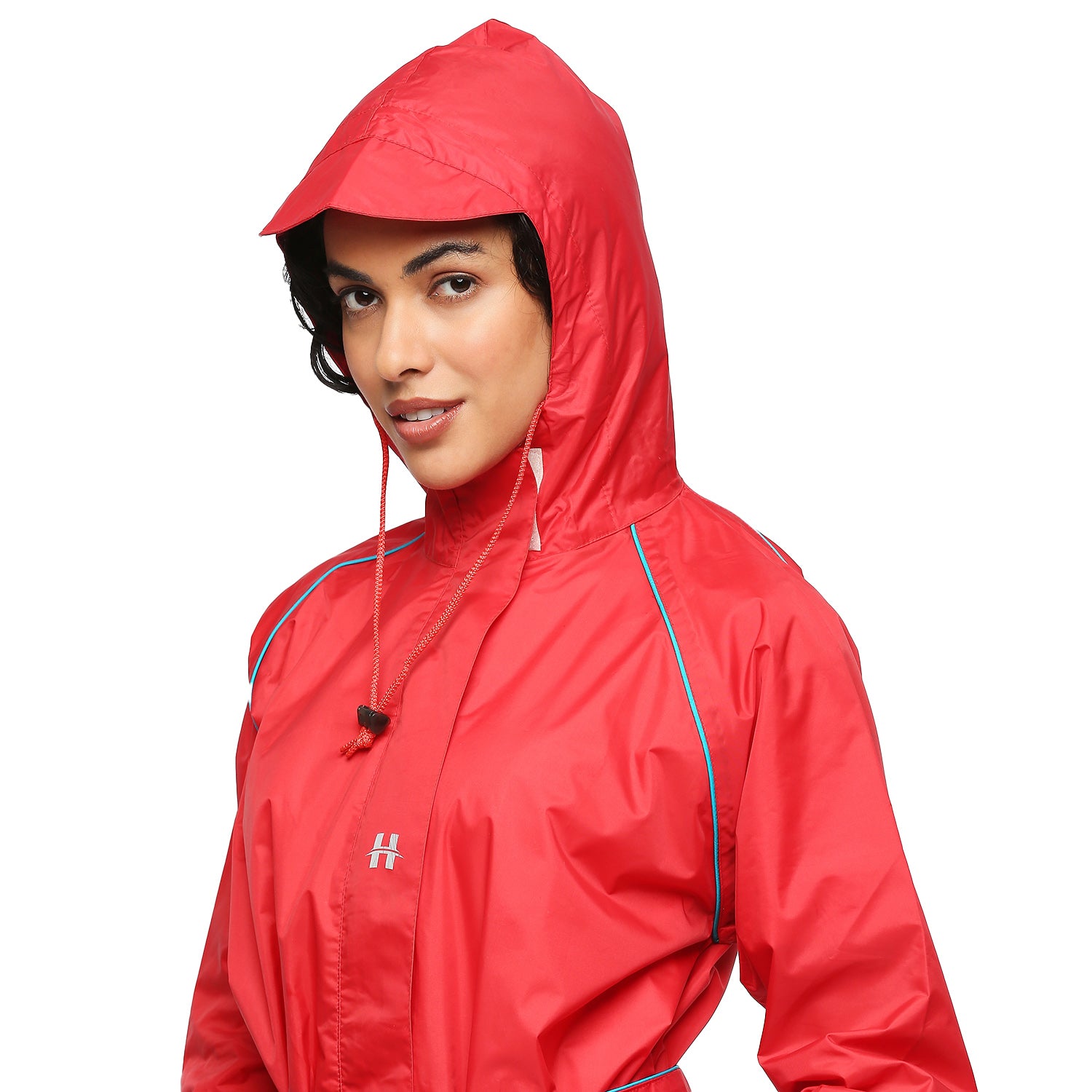 VICTORIA - Highlands Full-Length Waterproof Raincoat with Matching Buckle, Hood & Storage Pouch