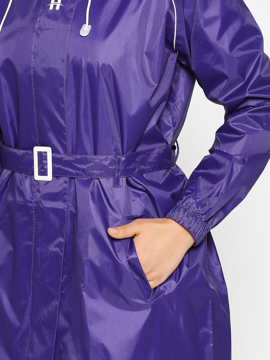 JASMINE - Highlands Waterproof Seam-Sealed Overcoat with Adjustable Belt & Hood