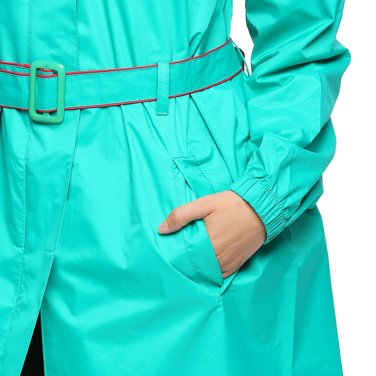 VICTORIA - Highlands Full-Length Waterproof Raincoat with Matching Buckle, Hood & Storage Pouch