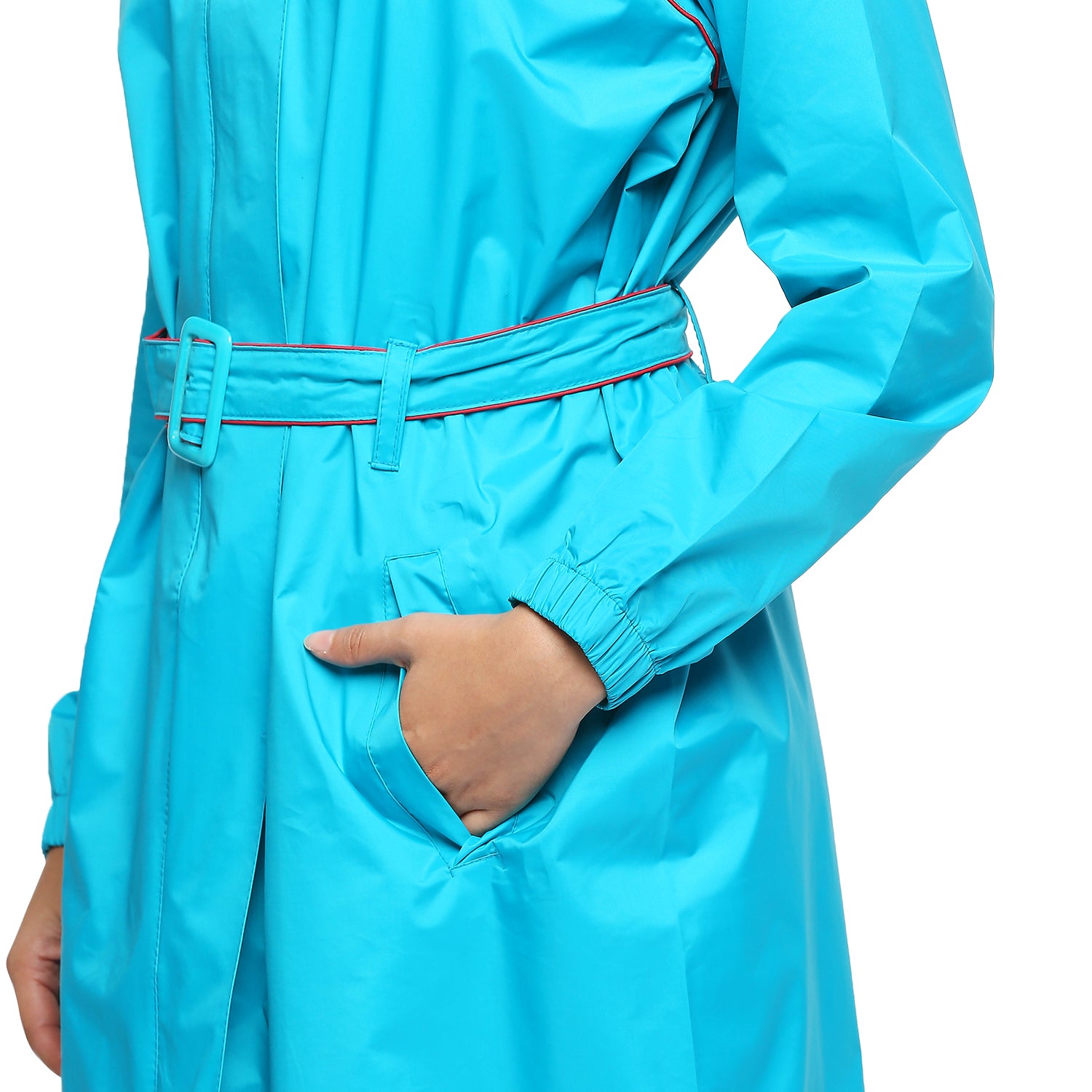 VICTORIA - Highlands Full-Length Waterproof Raincoat with Matching Buckle, Hood & Storage Pouch