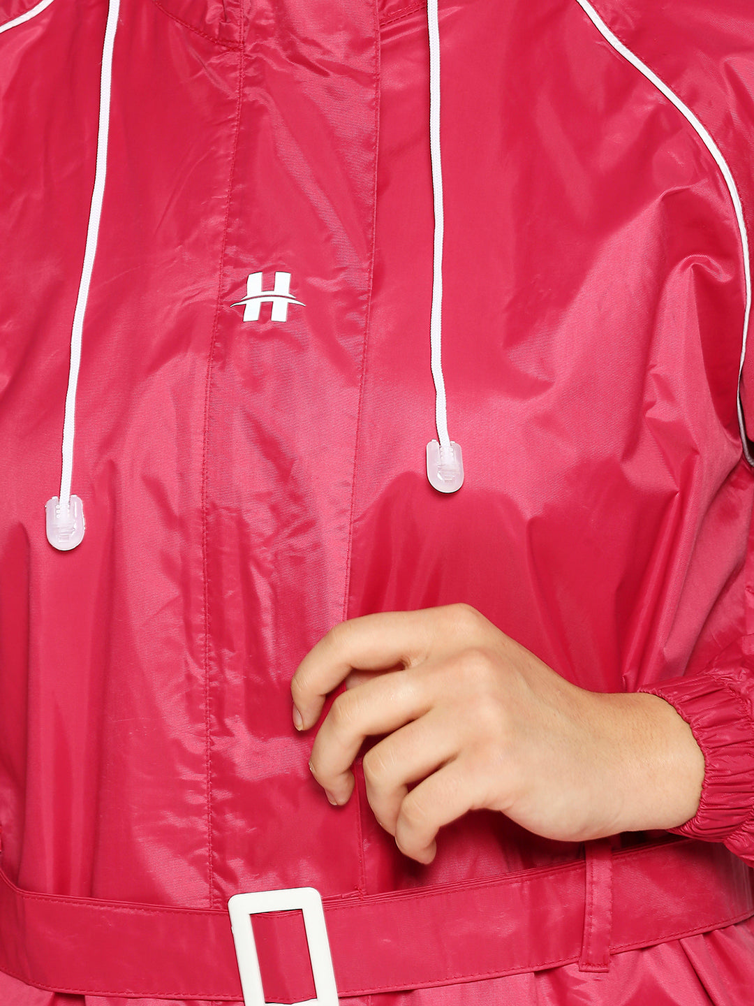 JASMINE - Highlands Waterproof Seam-Sealed Overcoat with Adjustable Belt & Hood