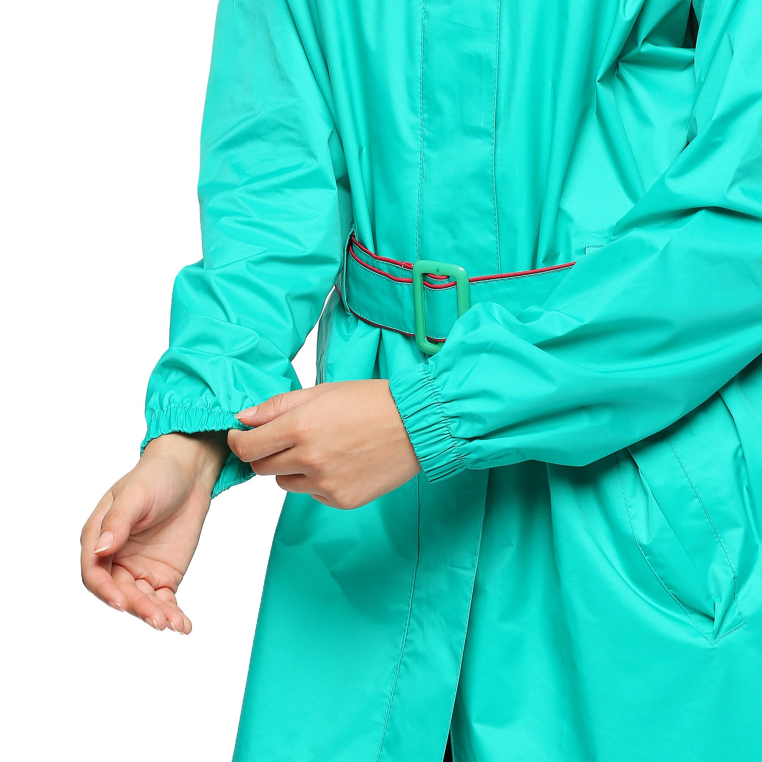 VICTORIA - Highlands Full-Length Waterproof Raincoat with Matching Buckle, Hood & Storage Pouch