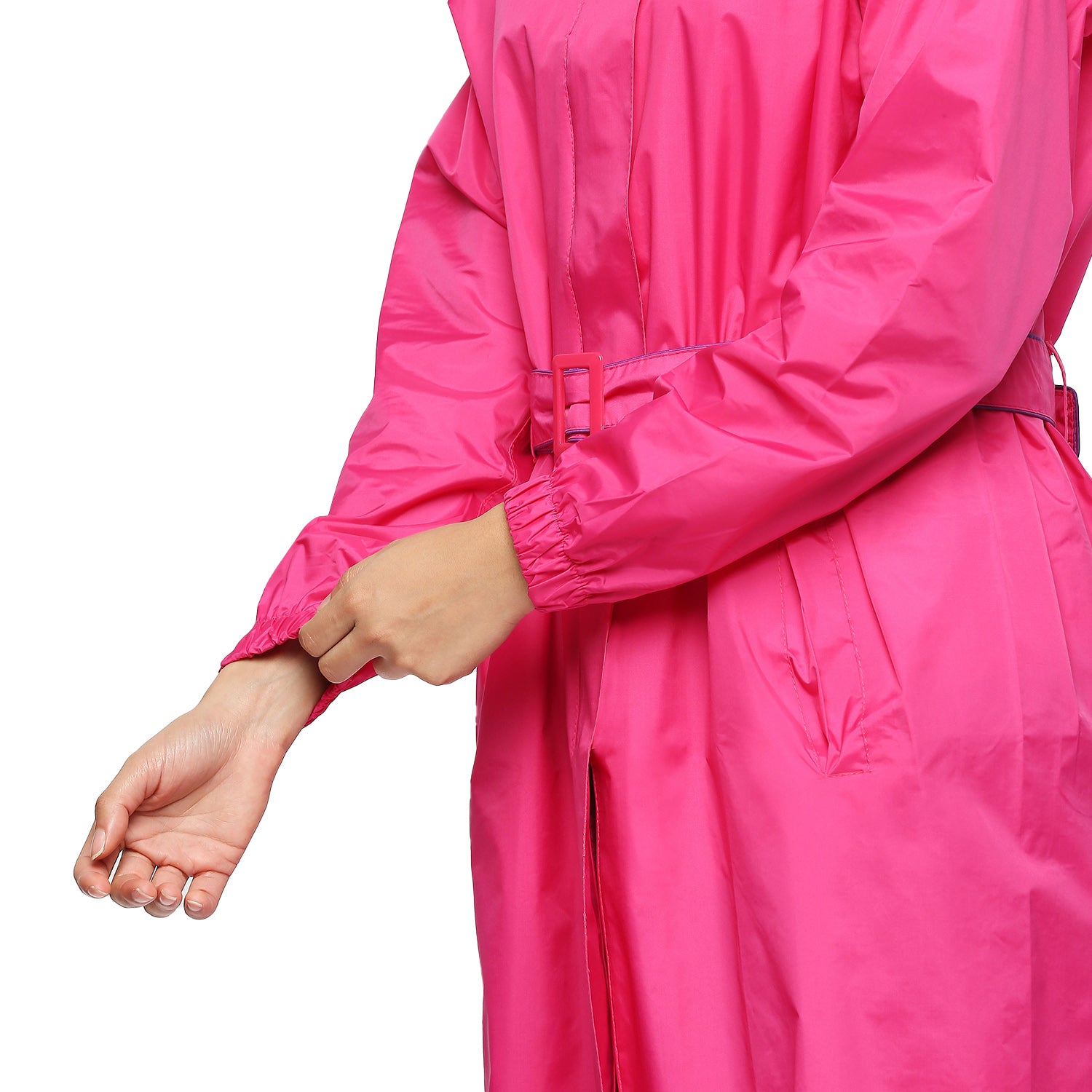 VICTORIA - Highlands Full-Length Waterproof Raincoat with Matching Buckle, Hood & Storage Pouch