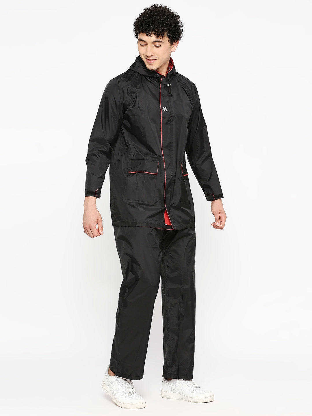 DELUXE - Highlands Heavy Duty Nylon Taffeta Seam-Sealed Rainsuit for Rain Protection