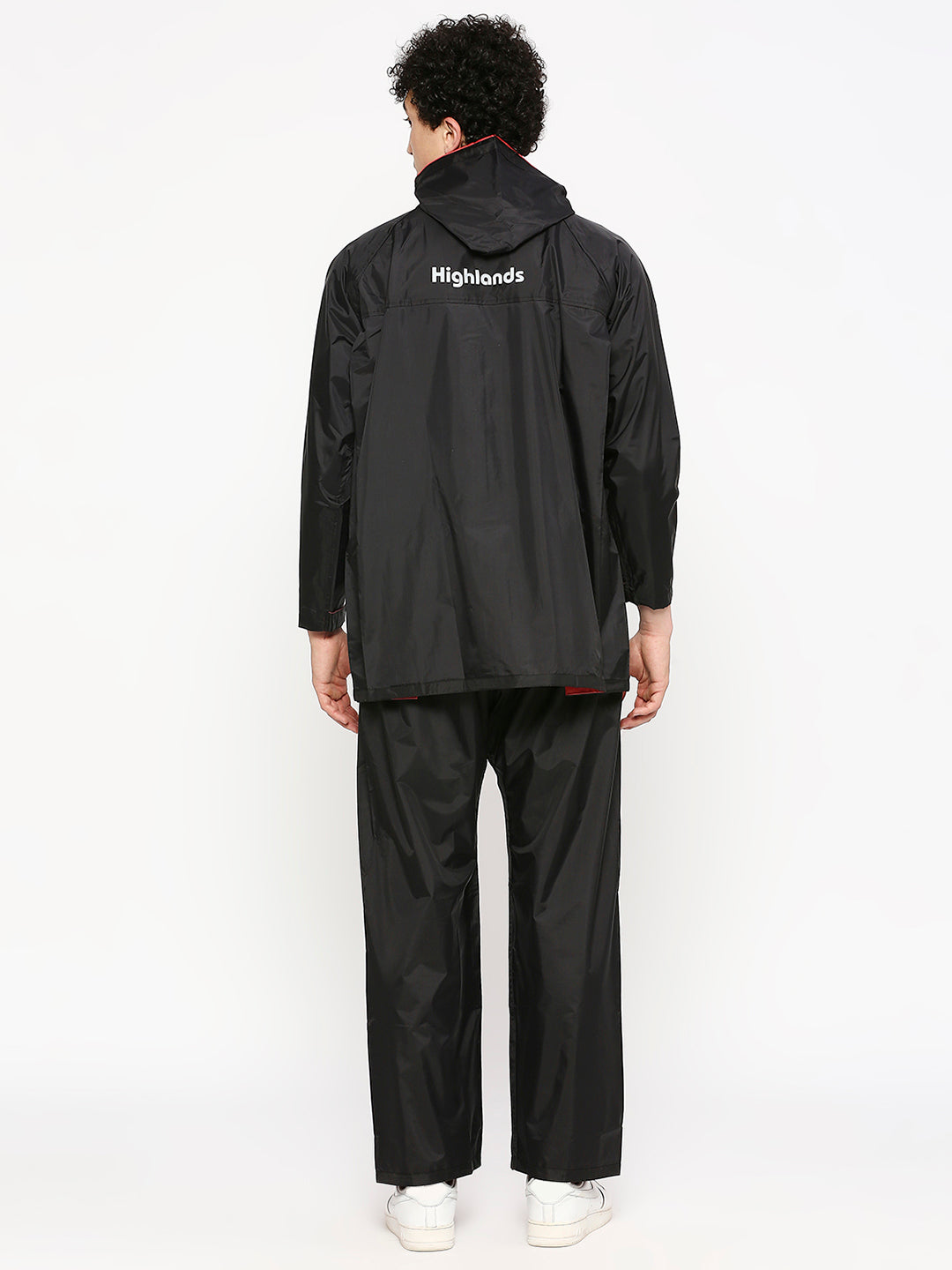DELUXE - Highlands Heavy Duty Nylon Taffeta Seam-Sealed Rainsuit for Rain Protection