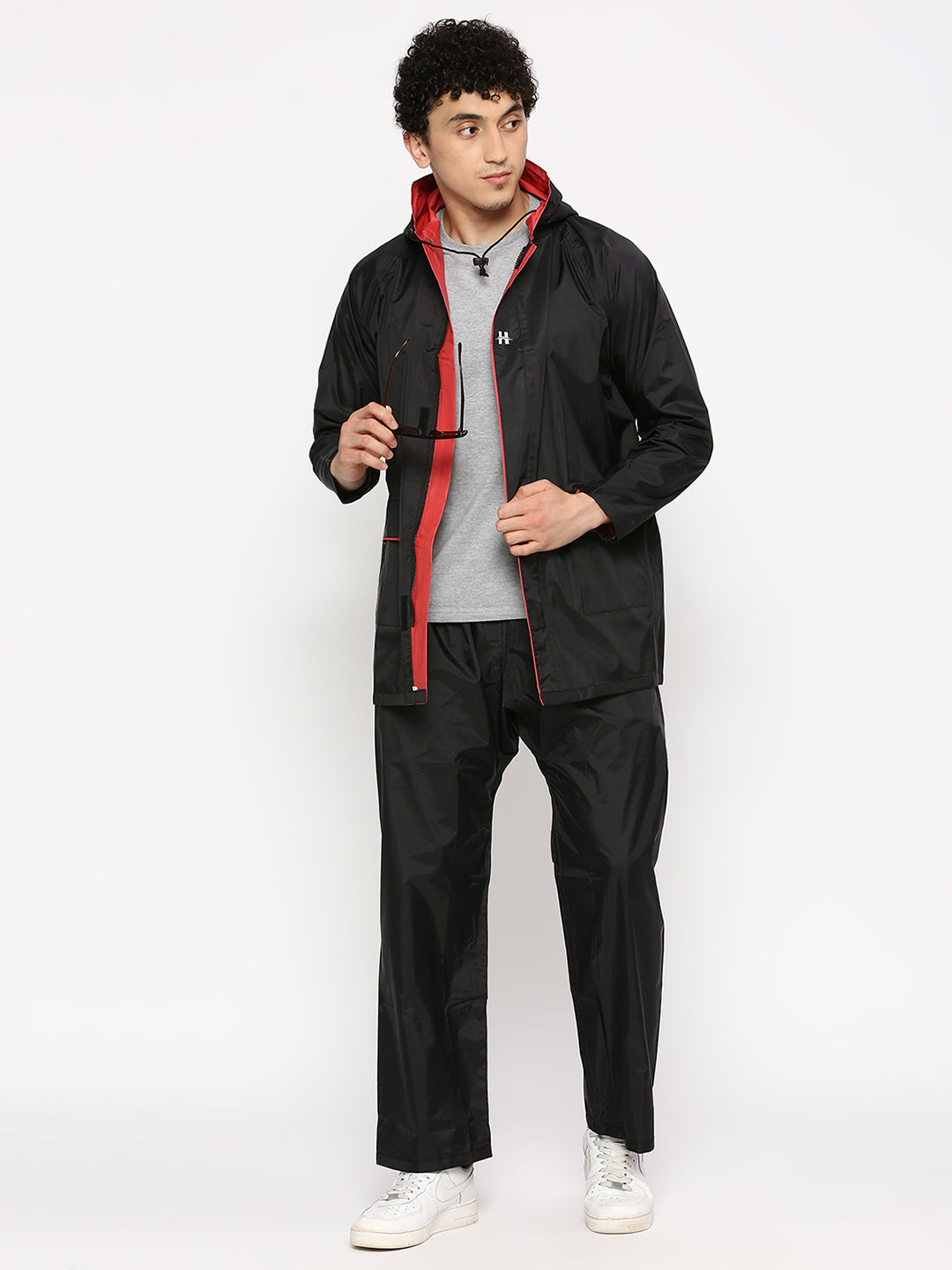 DELUXE - Highlands Heavy Duty Nylon Taffeta Seam-Sealed Rainsuit for Rain Protection