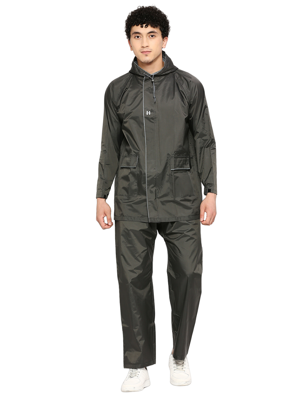 DELUXE - Highlands Heavy Duty Nylon Taffeta Seam-Sealed Rainsuit for Rain Protection