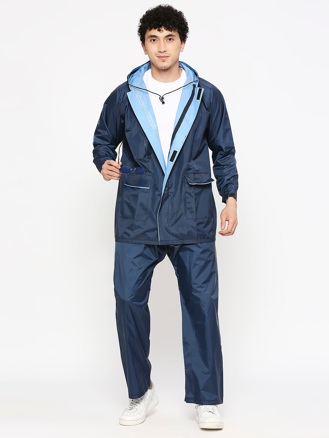 DELUXE - Highlands Heavy Duty Nylon Taffeta Seam-Sealed Rainsuit for Rain Protection