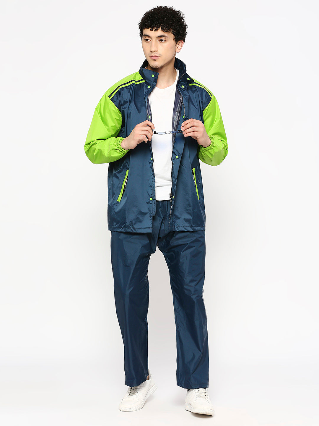 EXCEL - Highlands Waterproof Raincoat Set for Men – Monsoon-Ready with Laptop-Back Coverage