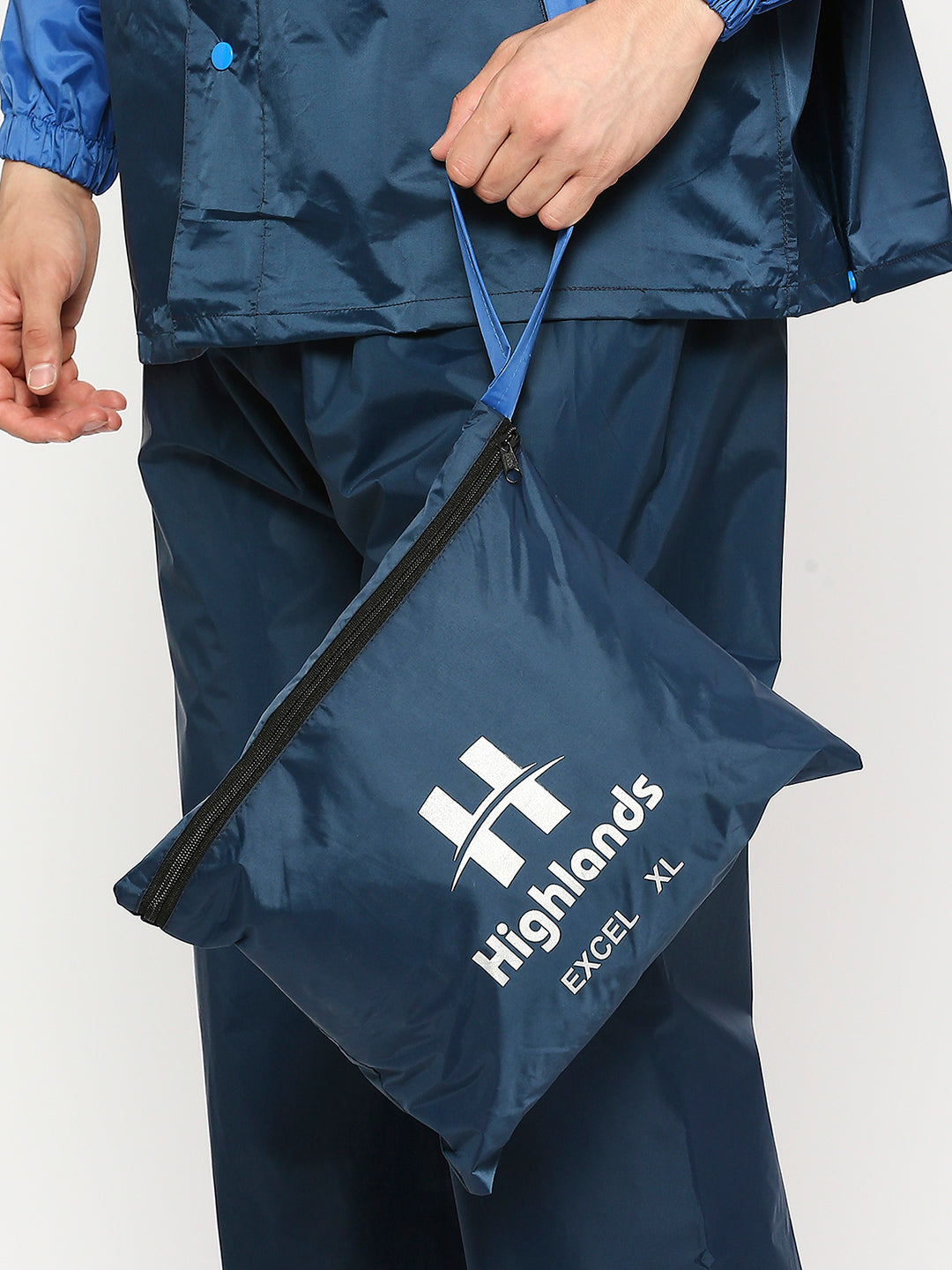 EXCEL - Highlands Waterproof Raincoat Set for Men – Monsoon-Ready with Laptop-Back Coverage