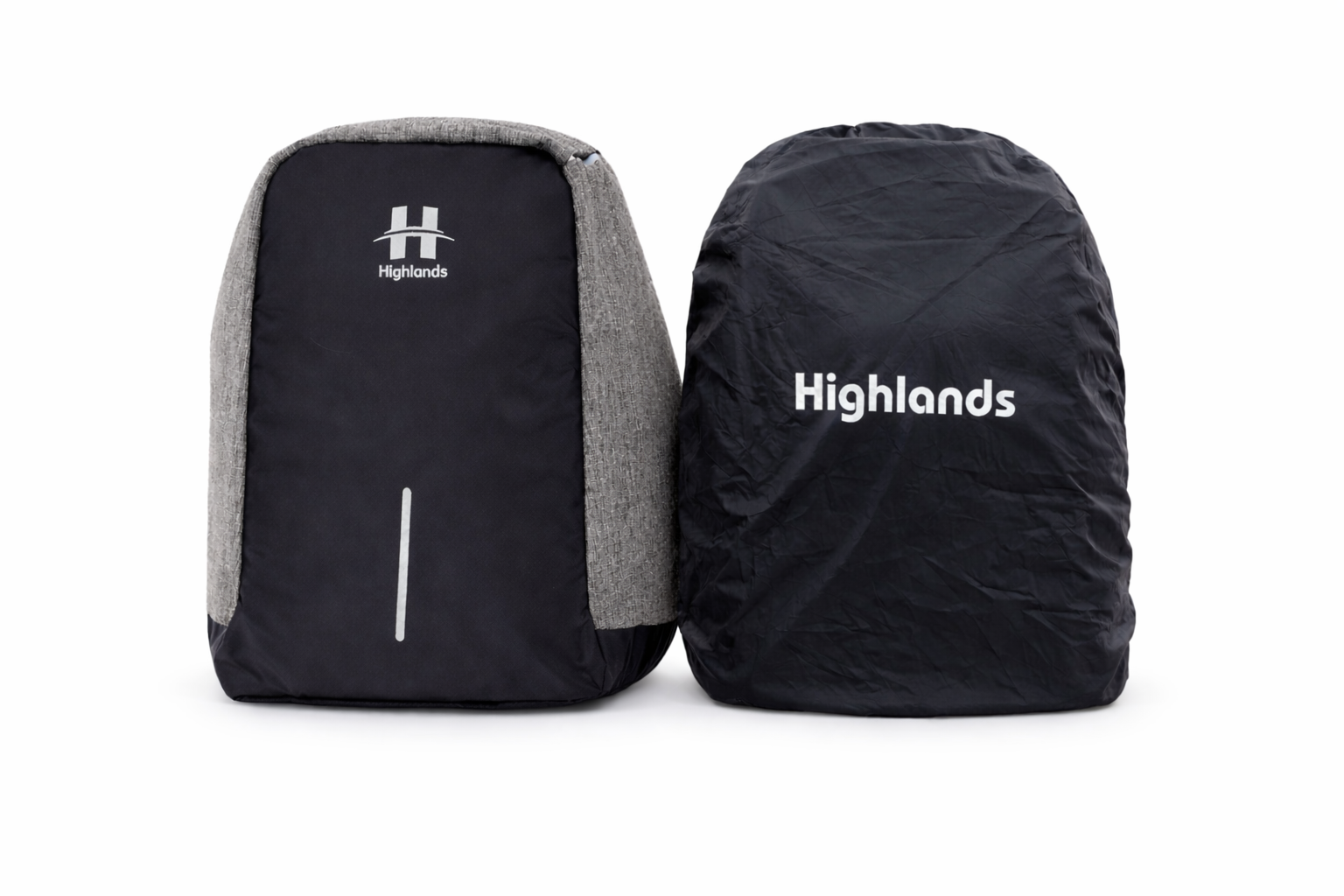 Anti-Theft 15.5 Inch Laptop Backpack and bag cover(black) Combo for Men & Women