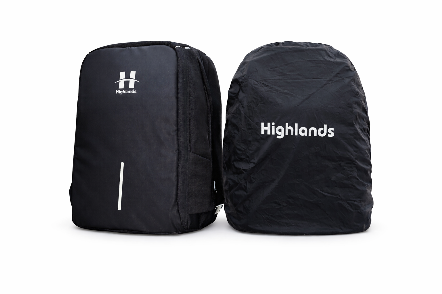 Anti-Theft 15.5 Inch Laptop Backpack and bag cover(black) Combo for Men & Women