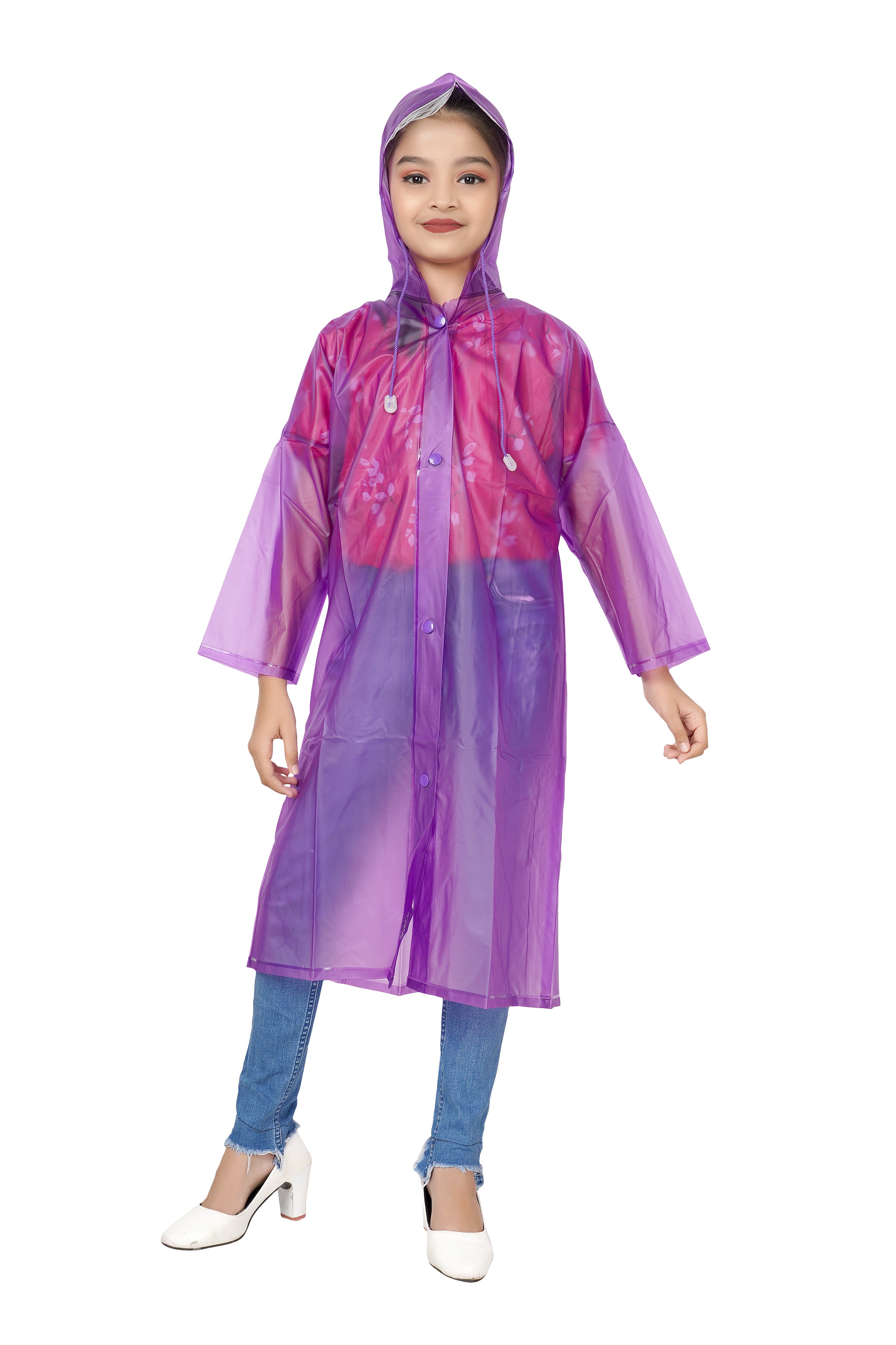 Highlands Cindrella Unisex Baggy PVC Raincoat For Kids