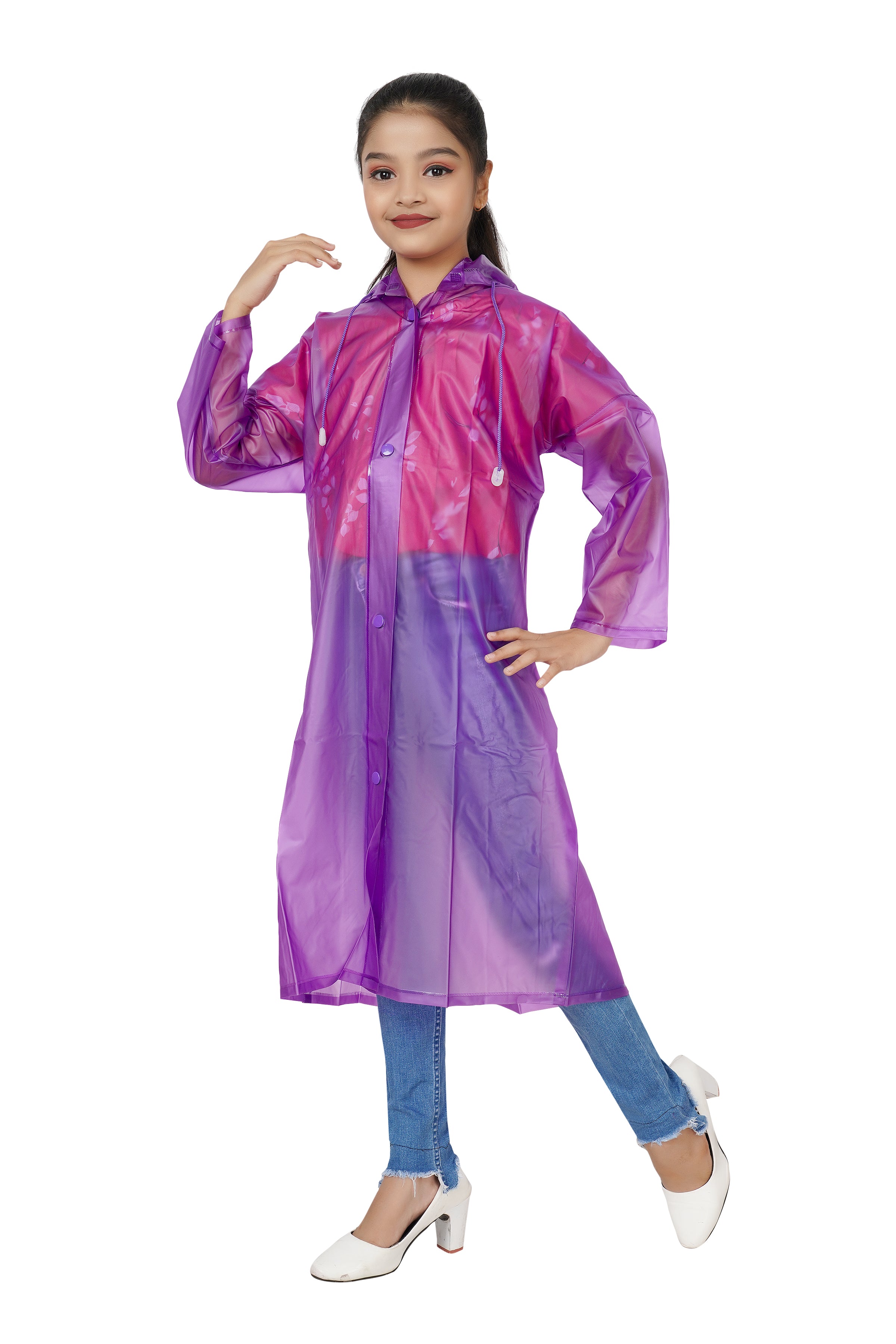 Highlands Cindrella Unisex Baggy PVC Raincoat For Kids