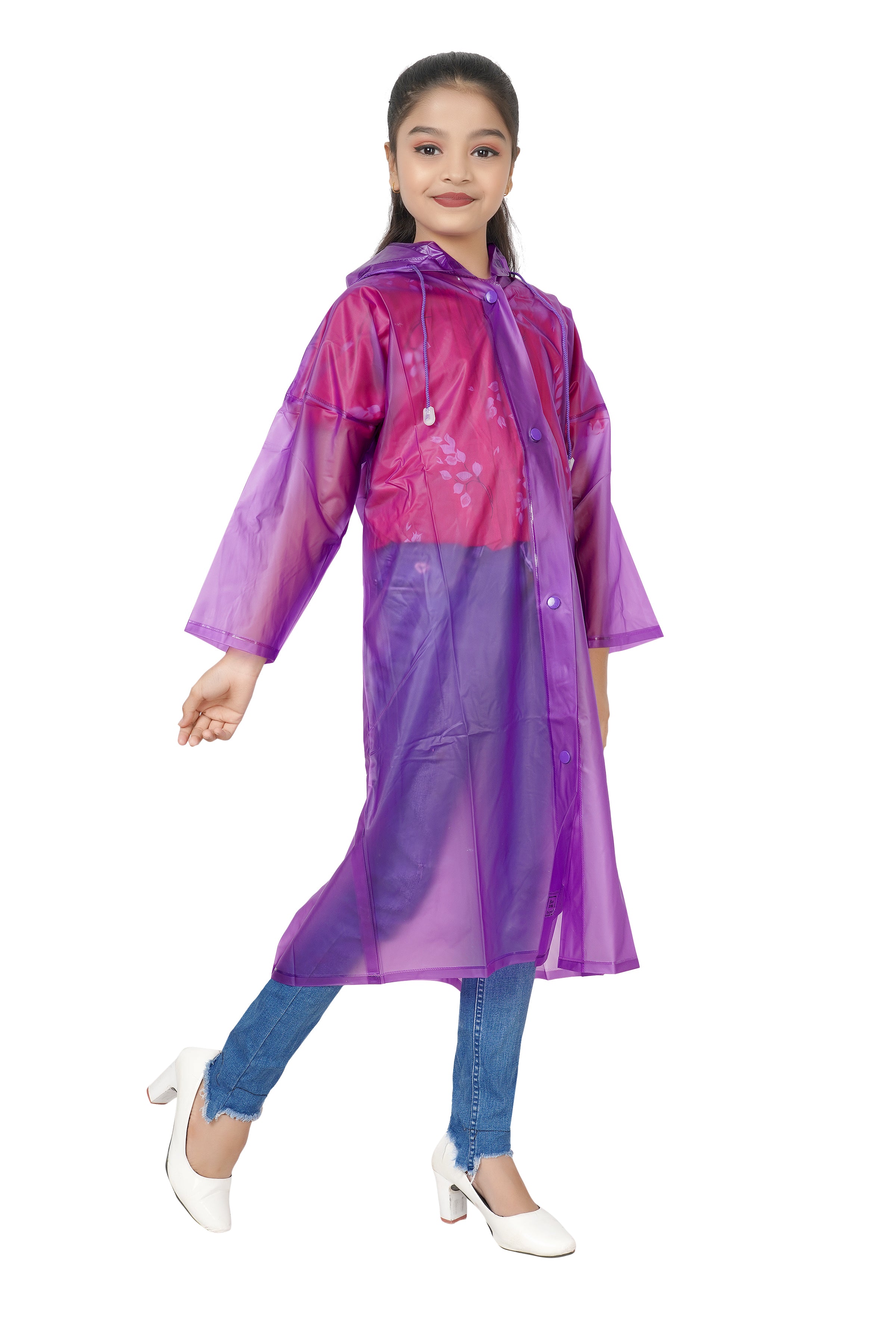 Highlands Cindrella Unisex Baggy PVC Raincoat For Kids