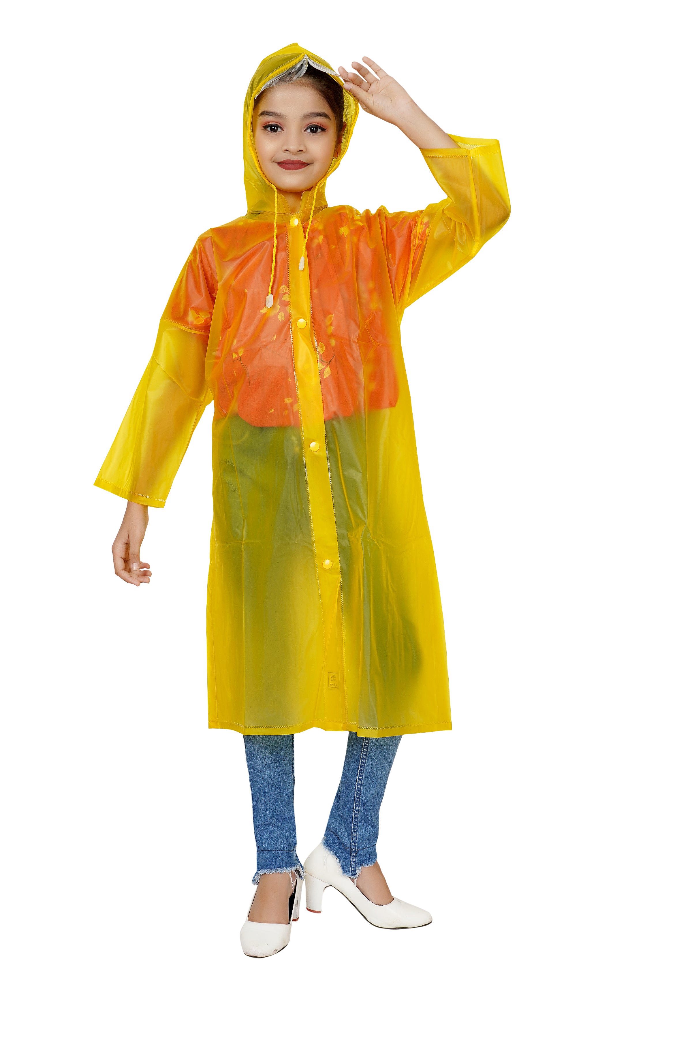 Highlands Cindrella Unisex Baggy PVC Raincoat For Kids