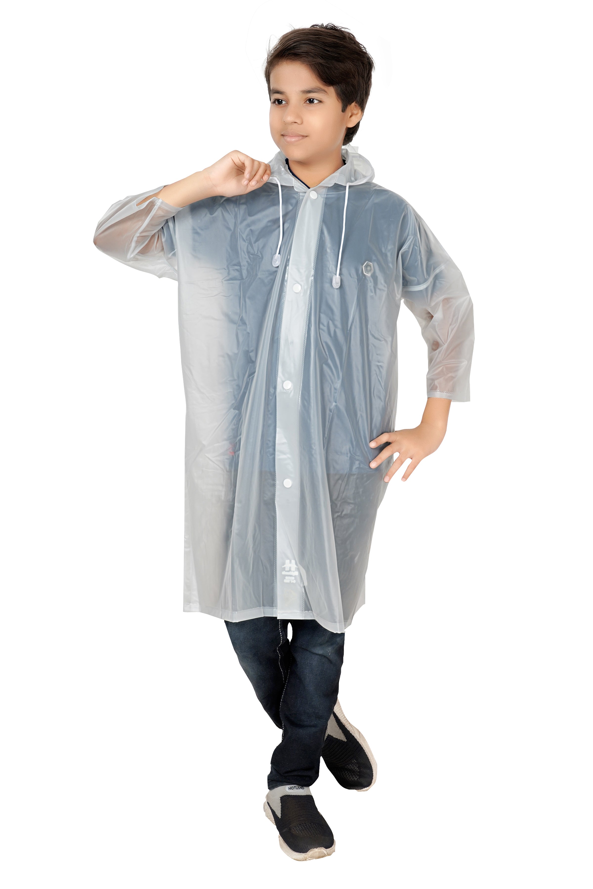 Highlands Cindrella Unisex Baggy PVC Raincoat For Kids