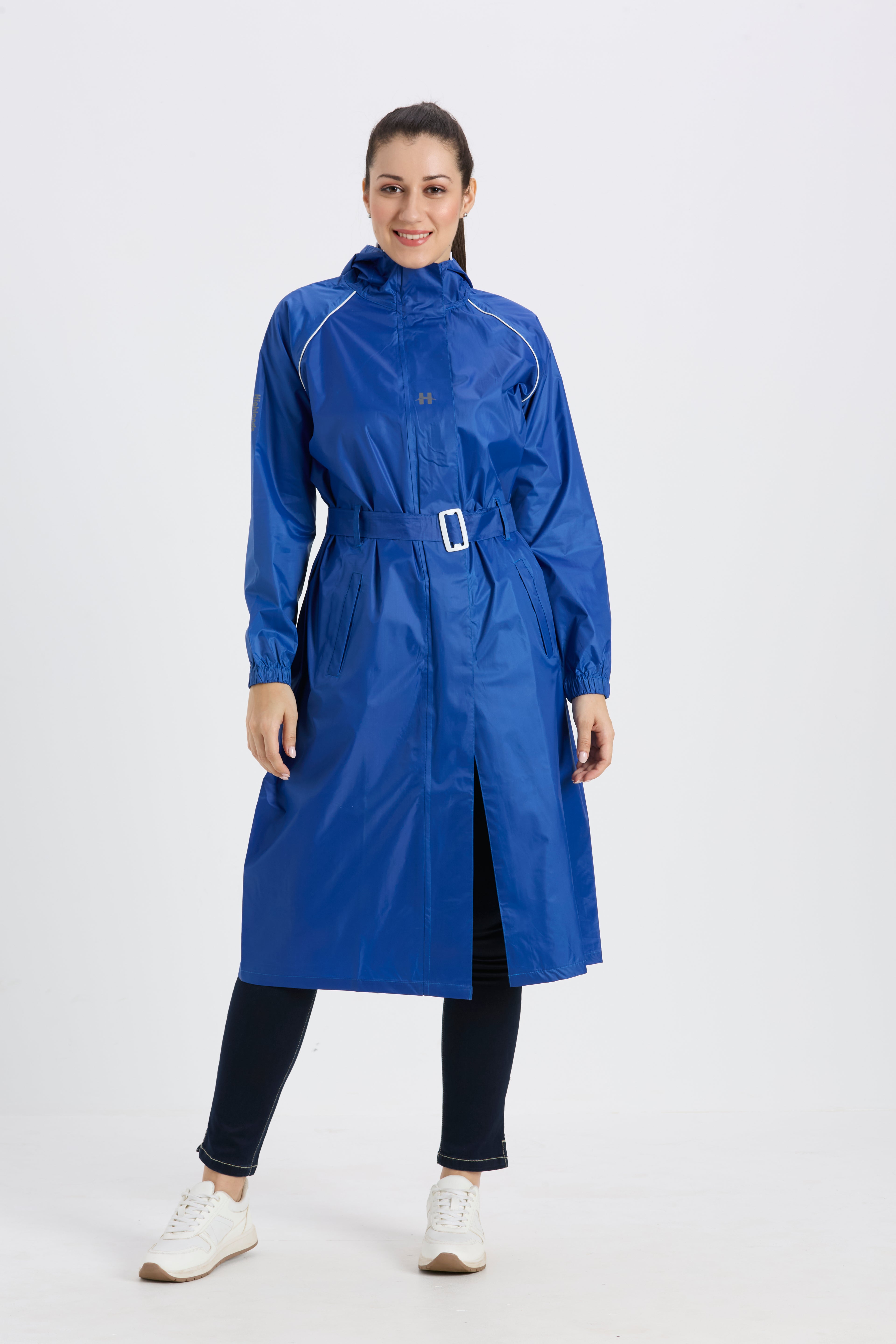 JASMINE - Highlands Waterproof Seam-Sealed Overcoat with Adjustable Belt & Hood