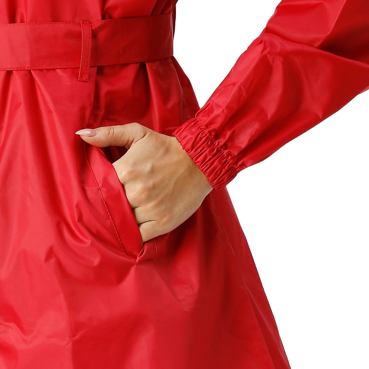 Highlands Diva Women’s Raincoat with Hood & Skirt | Waterproof Rain Suit