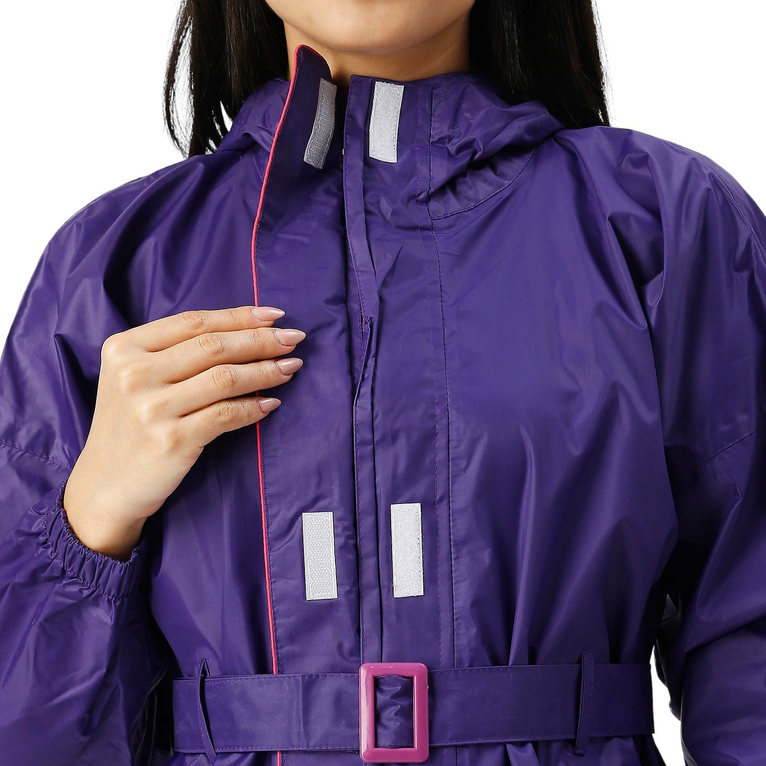Highlands Diva Women’s Raincoat with Hood & Skirt | Waterproof Rain Suit