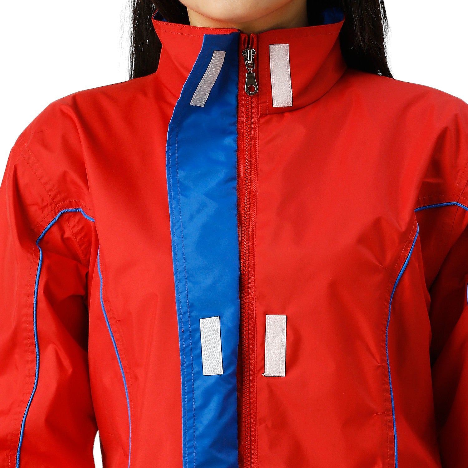 Highlands Genelia Women’s Waterproof Hooded Raincoat – Knee-Length, Taped Seams
