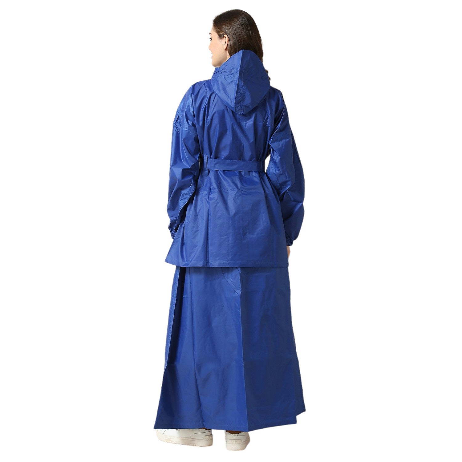 Highlands Diva Women’s Raincoat with Hood & Skirt | Waterproof Rain Suit