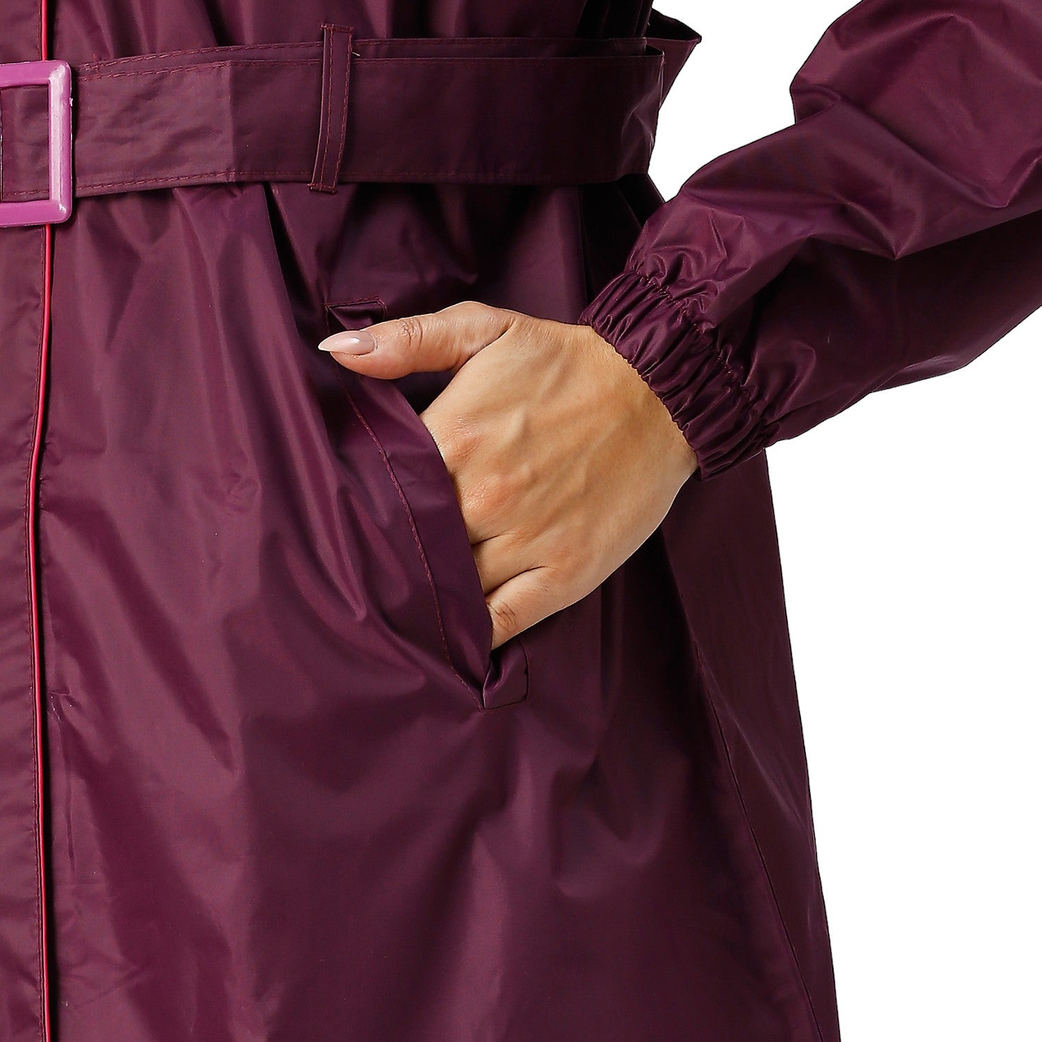 Highlands Diva Women’s Raincoat with Hood & Skirt | Waterproof Rain Suit