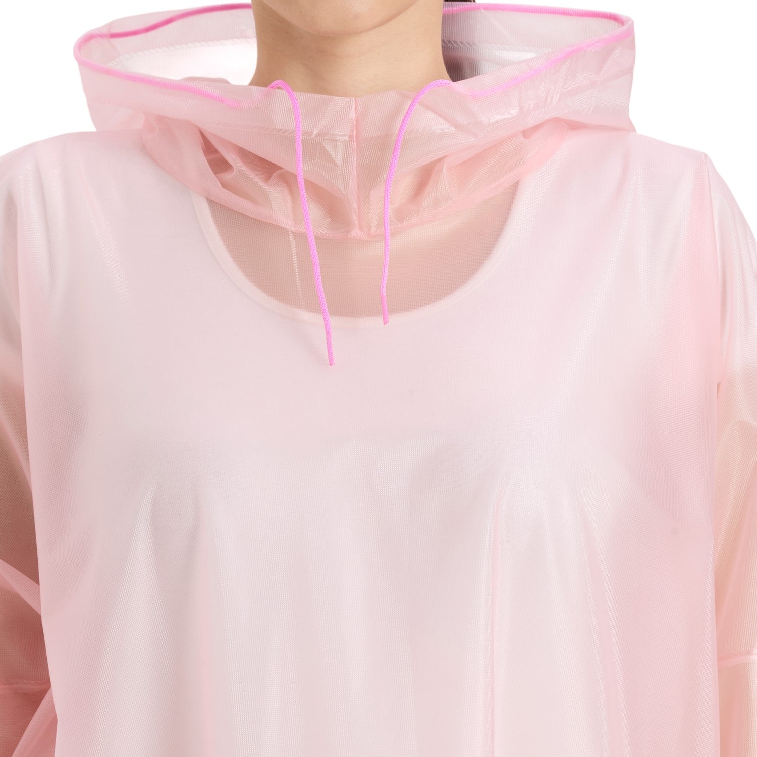 HighLands Wrangler Transparent PVC Rain Poncho for Men & Women, Free Size
